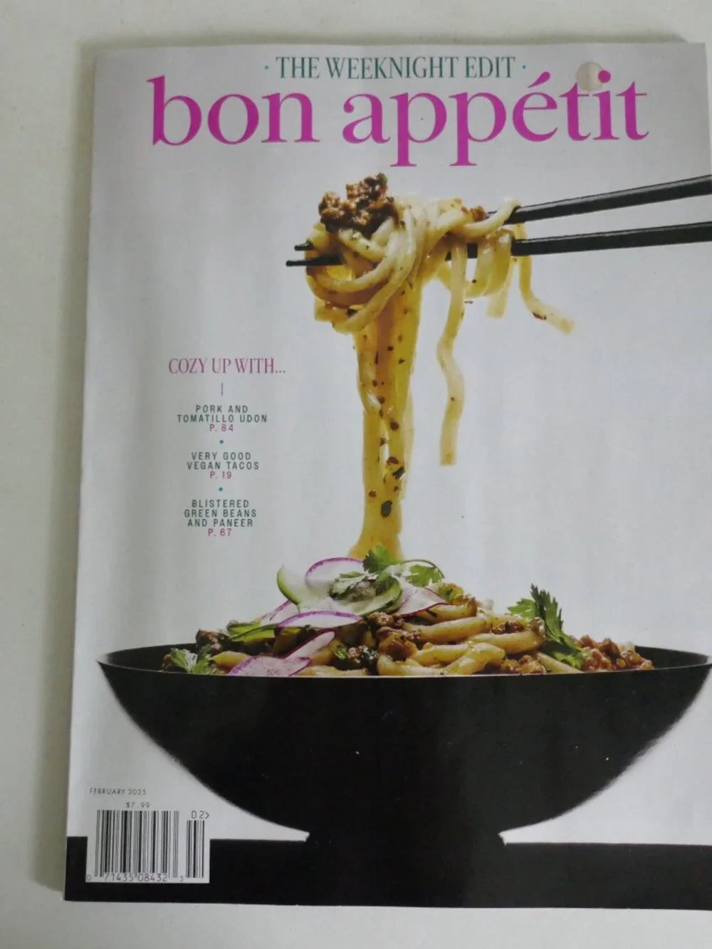 Bon Appetit 7 magazines pack November 2024 to June/July 2025
